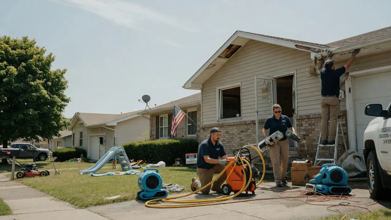 Water Damage Restoration in Georgetown, IL near me